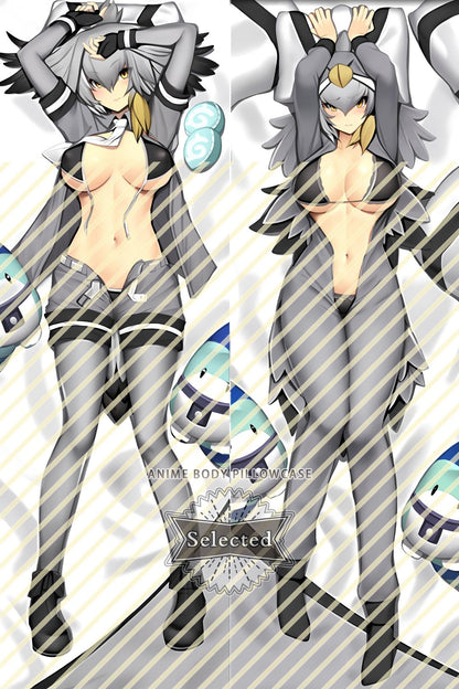 Kemono Friends Shoebill Furry Split legs pillow Custom Dakimakura Body Pillows