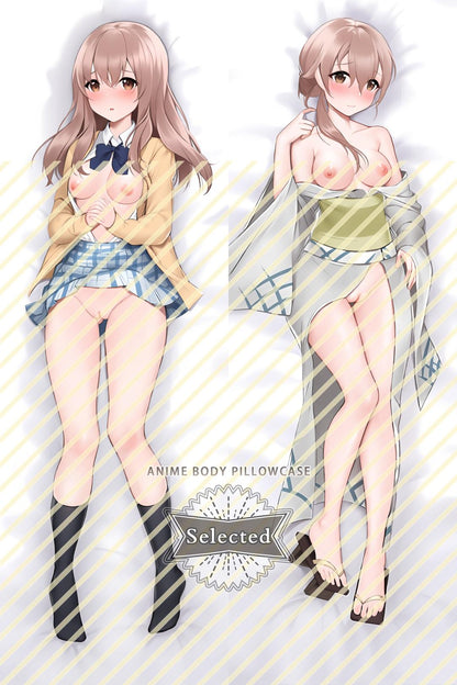 A Silent Voice Shōko Nishimiya Split legs pillow Custom Dakimakura Body Pillows