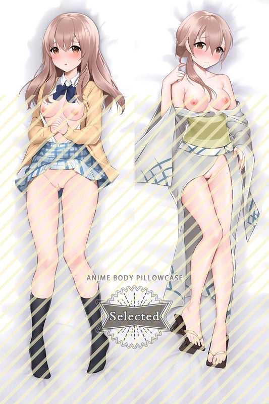 A Silent Voice Shōko Nishimiya Split legs pillow Custom Dakimakura Body Pillows