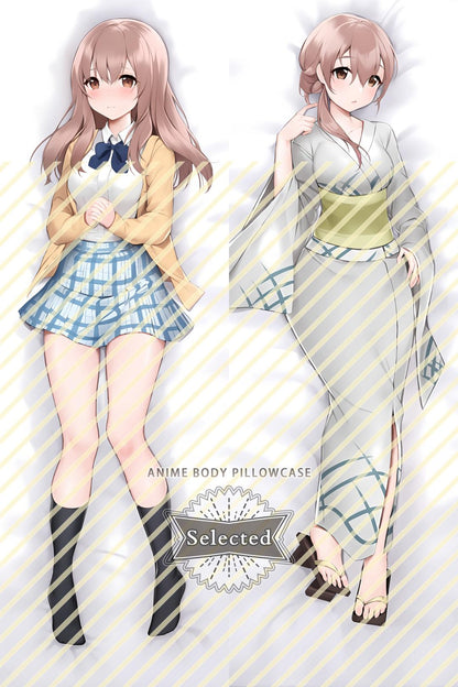 A Silent Voice Shōko Nishimiya Split legs pillow Custom Dakimakura Body Pillows