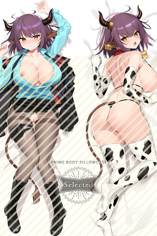 Arknights Sideroca Split legs pillow Custom Dakimakura Body Pillows