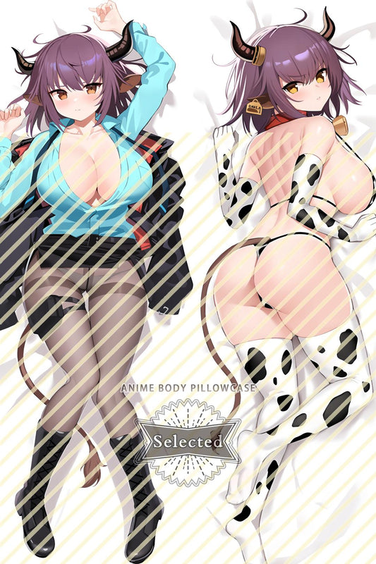 Arknights Sideroca Split legs pillow Custom Dakimakura Body Pillows