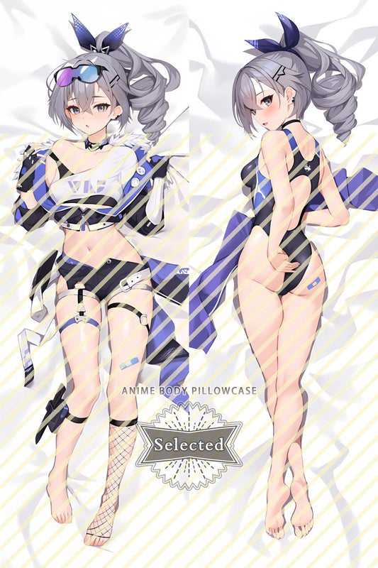 Honkai Series Silver Wolf Split legs pillow Custom Dakimakura Body Pillows