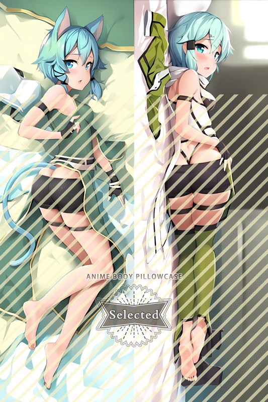 Sword Art Online Asada Shino/Sinon Split legs pillow Custom Dakimakura Body Pillows