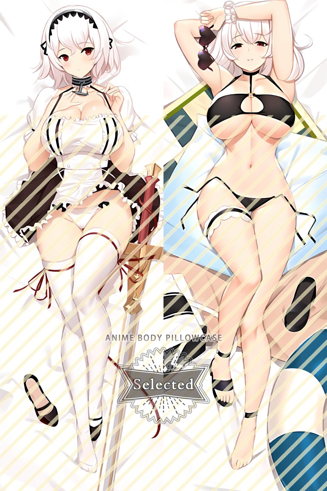 Azur Lane HMS Sirius Split legs pillow Custom Dakimakura Body Pillows