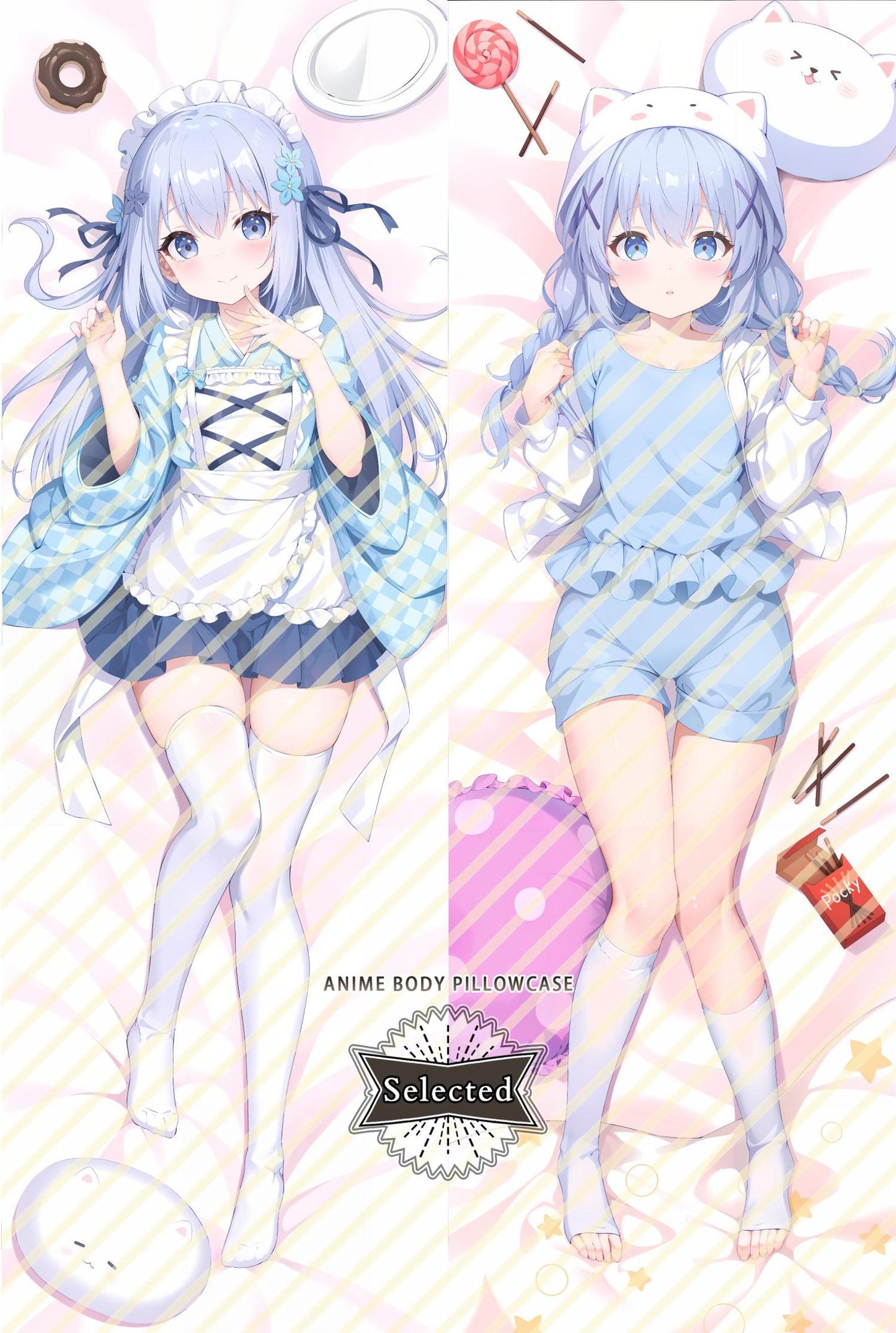 Is the Order a Rabbit? Kafuu Chino Hugging body pillow