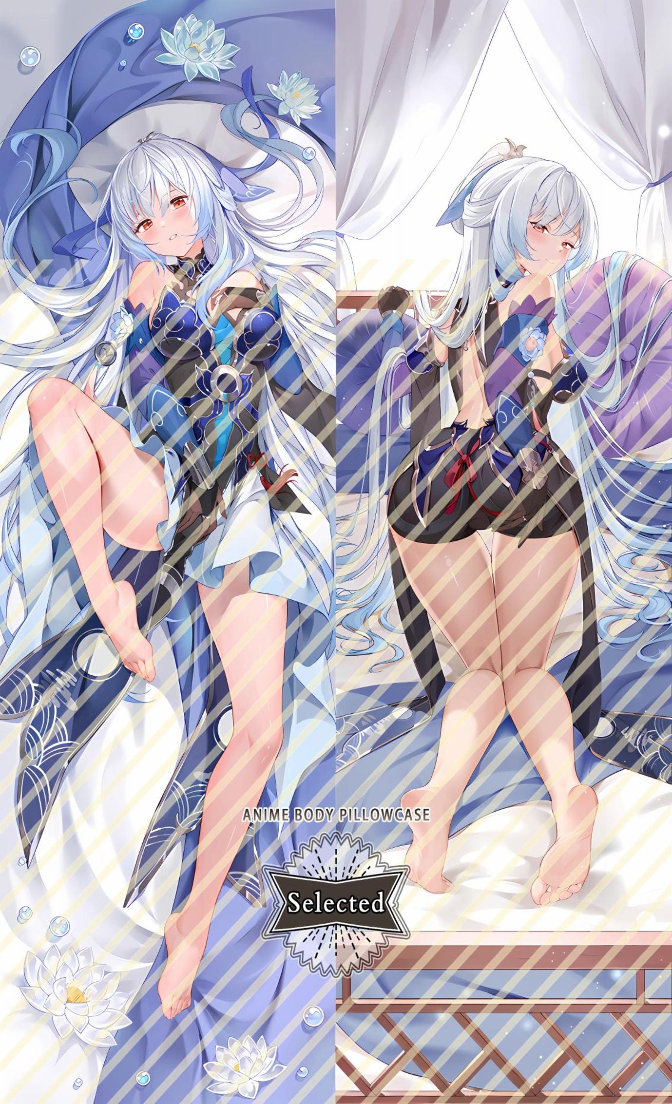 Honkai Series Jingliu Hugging body pillow