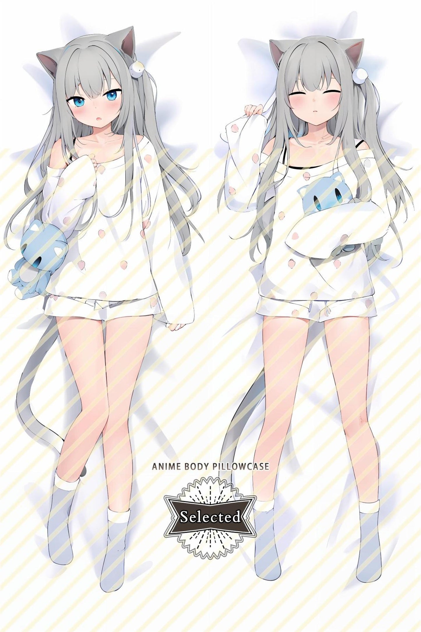 VTuber NachoNeko Split legs pillow