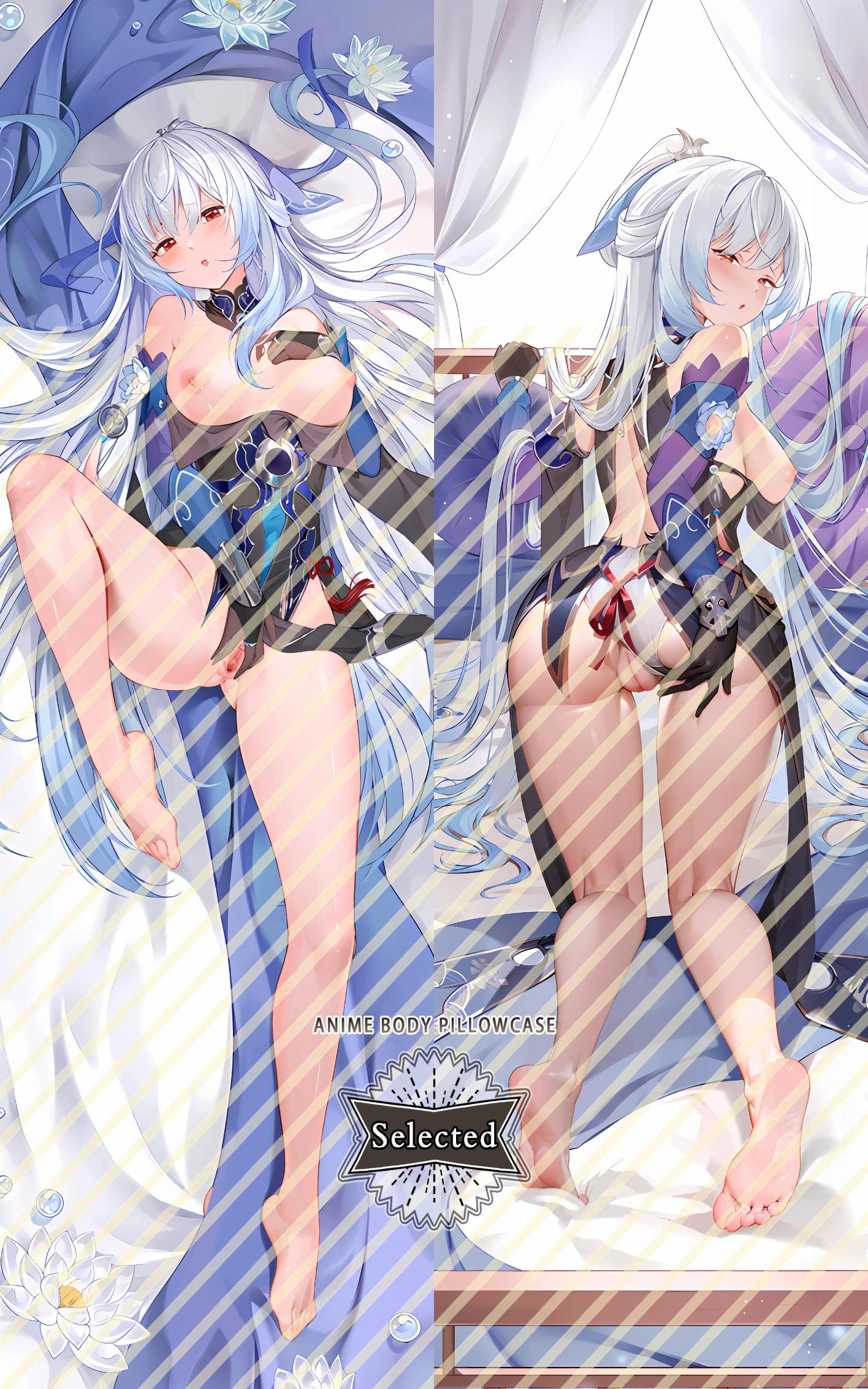 Honkai Series Jingliu Hugging body pillow