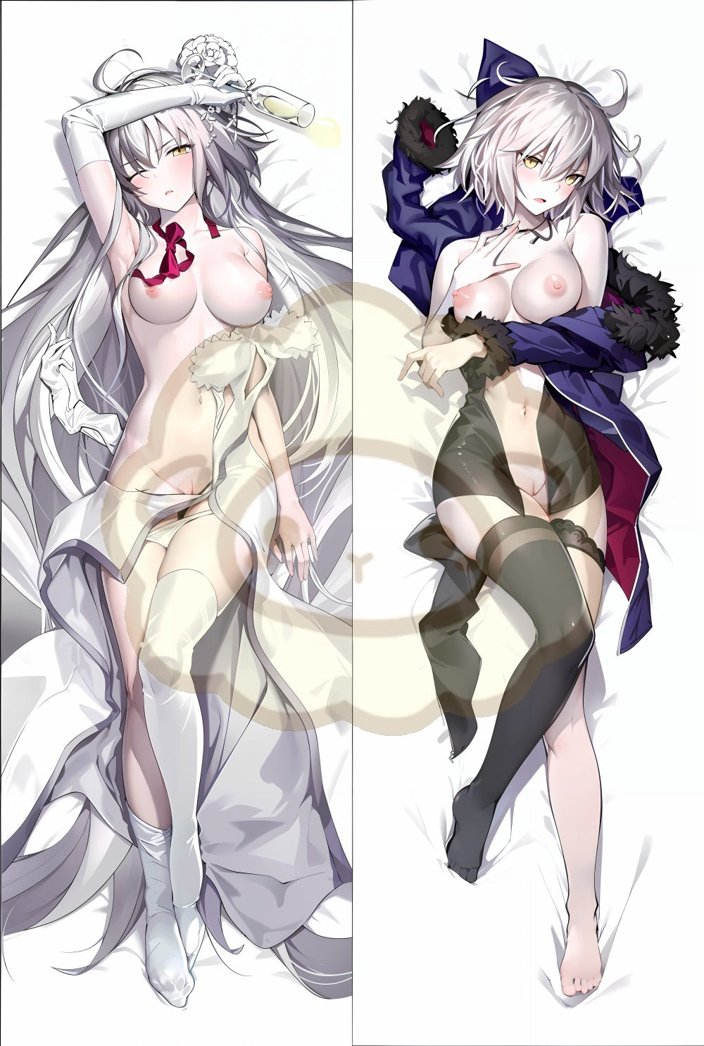 Fate Jeanne d'Arc[Alter] Split legs pillow Custom Dakimakura Body Pillows