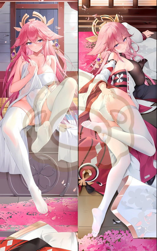 Genshin-Yae Miko Split legs pillow