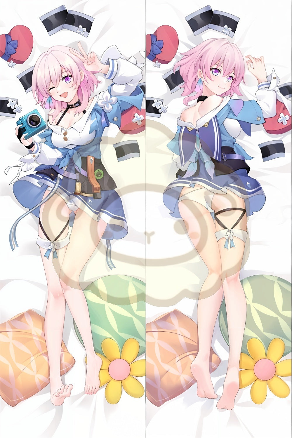 Honkai Series March 7th Split legs pillow