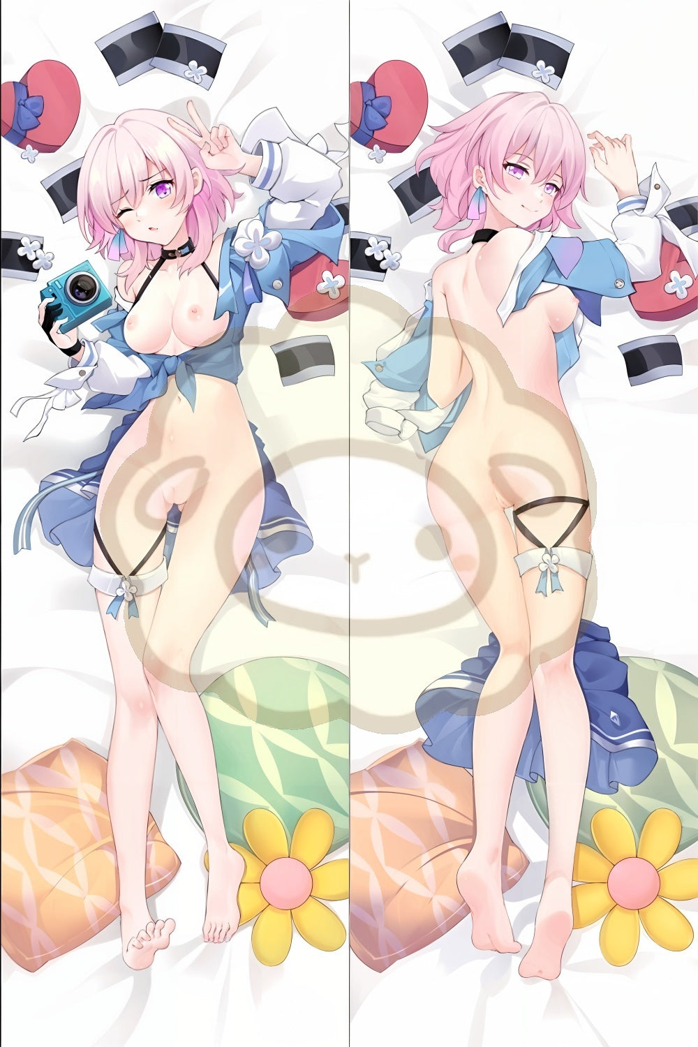 Honkai Series March 7th Split legs pillow