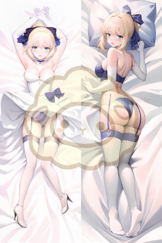 Fate Altria Pendragon〔Lily〕Split legs pillow