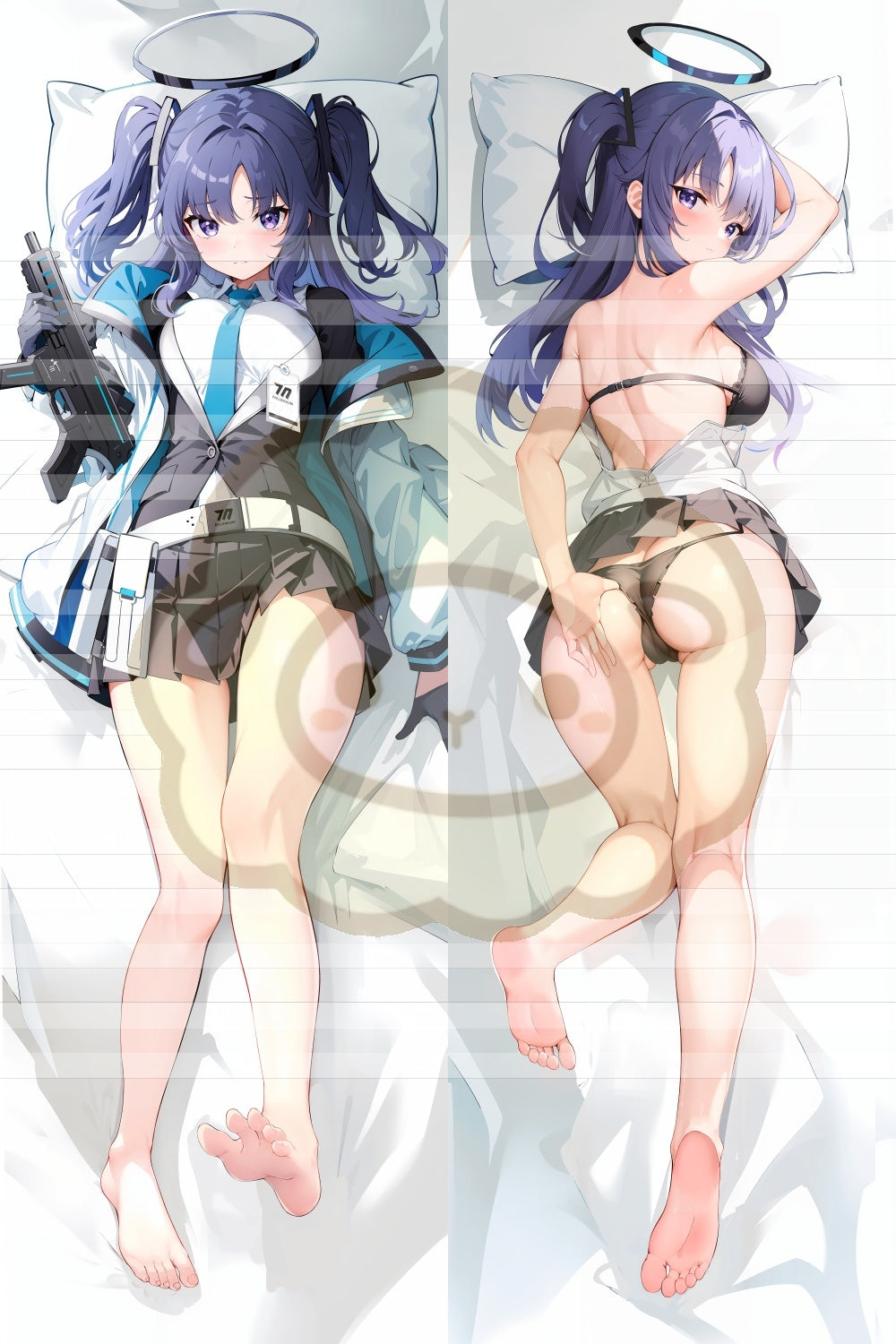 Blue Archive Hayase Yūka Split legs pillow