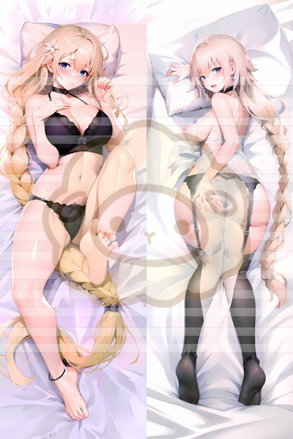 Fate Jeanne d'Arc Split legs pillow Custom Dakimakura Body Pillows