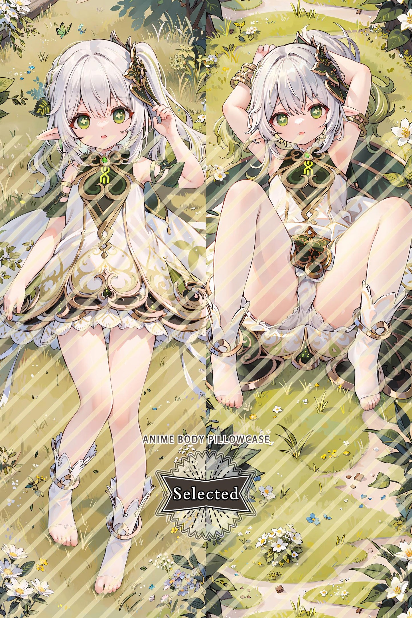 Genshin-Nahida Split legs pillow Custom Dakimakura Body Pillows