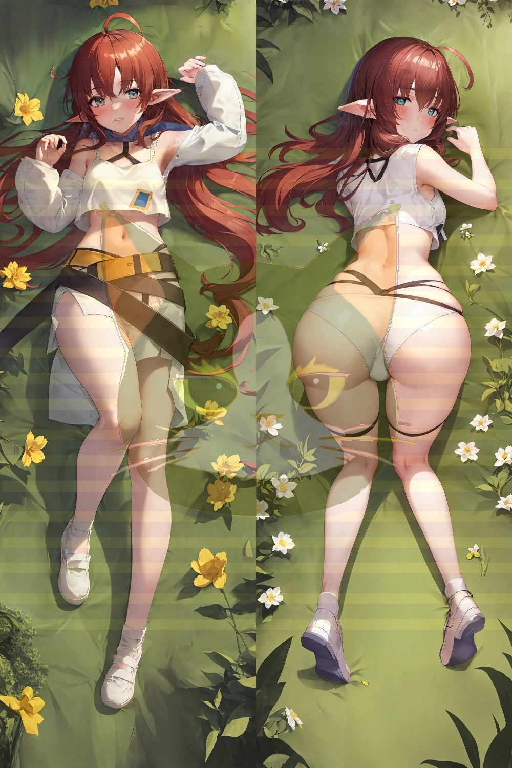 Arknights Myrtle Split legs pillow Custom Dakimakura Body Pillows