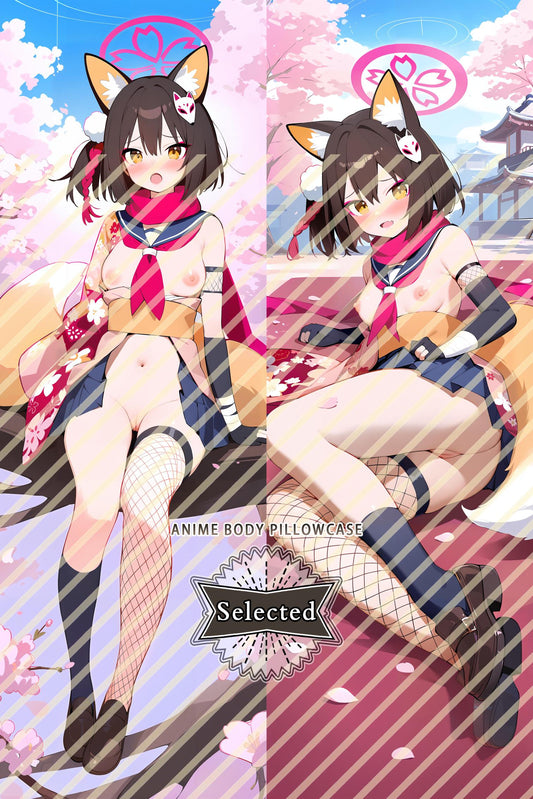 Blue Archive Kuda Izuna Split legs pillow Custom Dakimakura Body Pillows