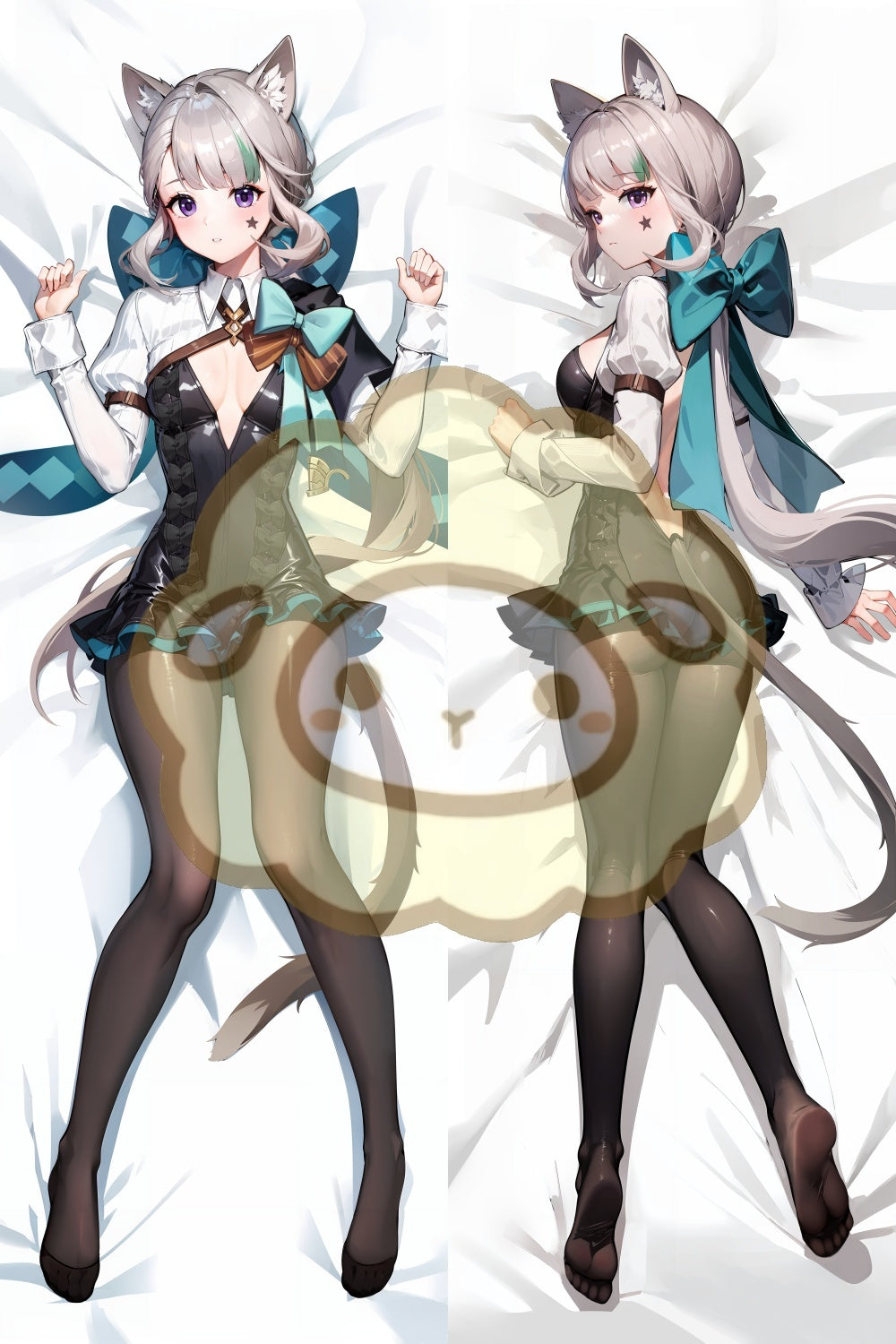 Genshin-Lynette Split legs pillow Custom Dakimakura Body Pillows