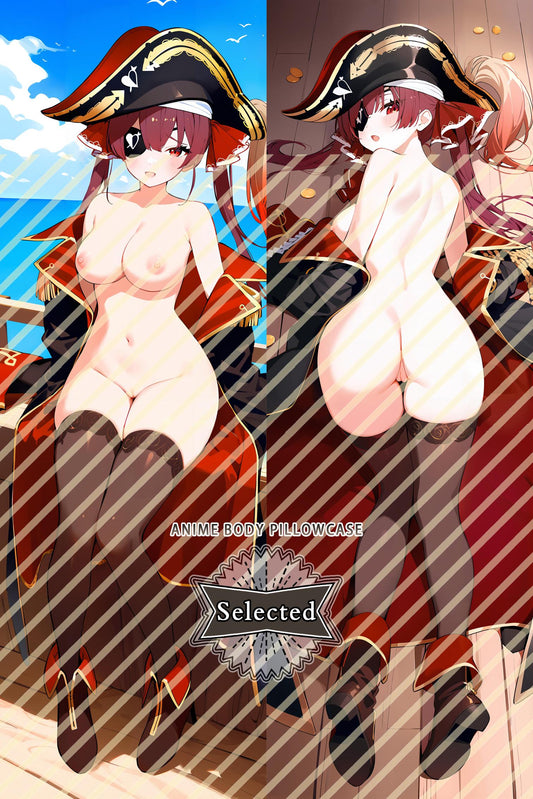 hololive Houshou Marine Split legs pillow Custom Dakimakura Body Pillows