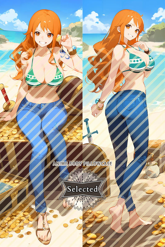 ONE PIECE Nami Split legs pillow