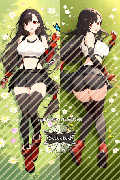 Final Fantasy Tifa Split legs pillow